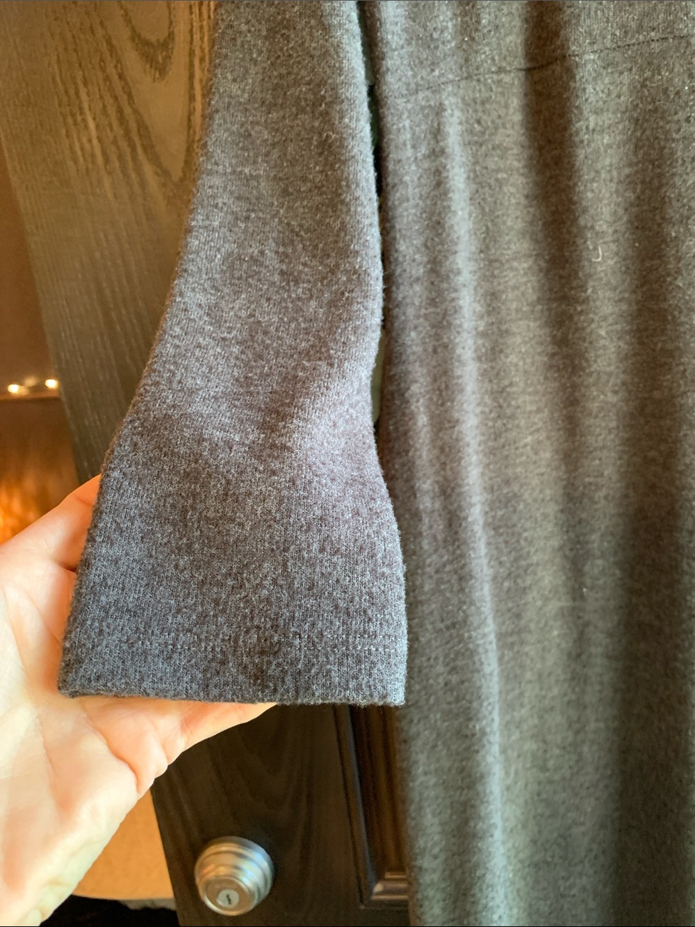 Three Bird Nest Simply Comfort Relaxed Wide-Leg Jumpsuit in Charcoal - Picture 13 of 14
